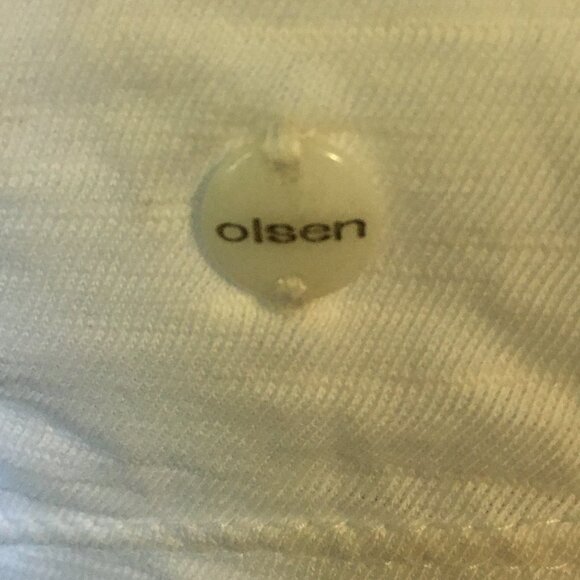 Olsen Europe Whimsical Tropical Pineapple Print Organic Cotton T-shirt - Picture 4 of 12